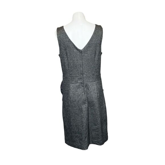 New York & Co. Collection gray herringbone sleeveless dress size 14 - Picture 8 of 15